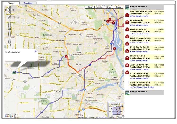 Route Map